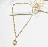 ASHA collier plaqué or. - Inès & Zoé