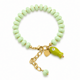 Bracelet Anjali – Poisson Céramique & Plaqué Or - Inès & Zoé