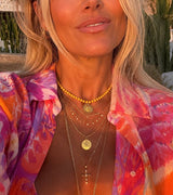 Collier ICHA – Plaqué Or & Perles Heishi - Inès & Zoé